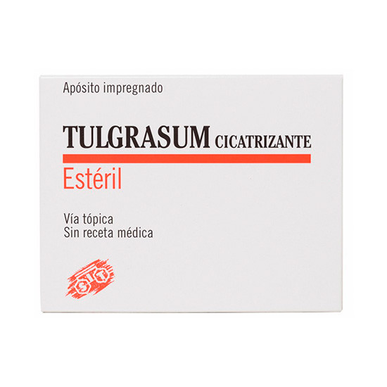 Imagen de Tulgrasum 10x10 cm 10 apósitos