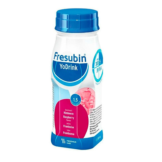 Imagen de Fresubin yodrink frambuesa 4x200ml
