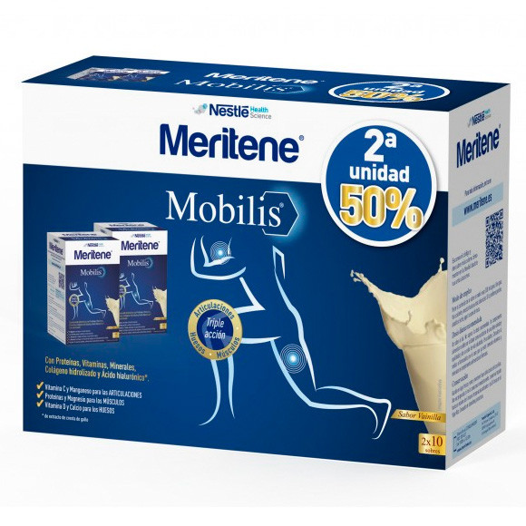 Imagen de Meritene mobilis vainilla pack 20 sobres