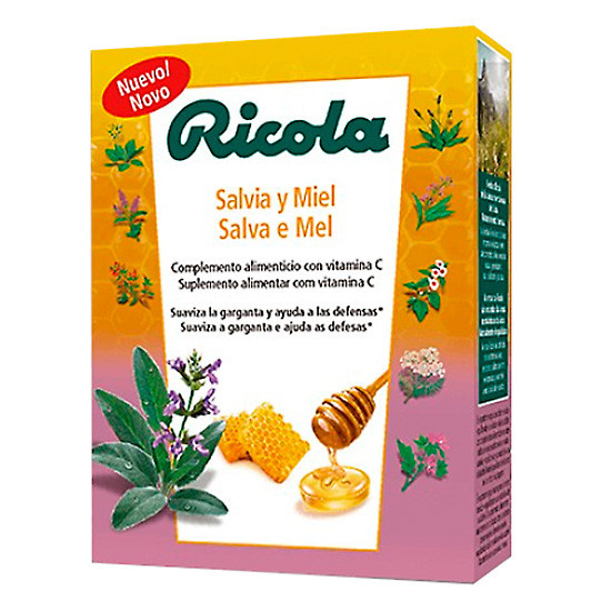 Imagen de Ricola caramelos salvia y miel 50g