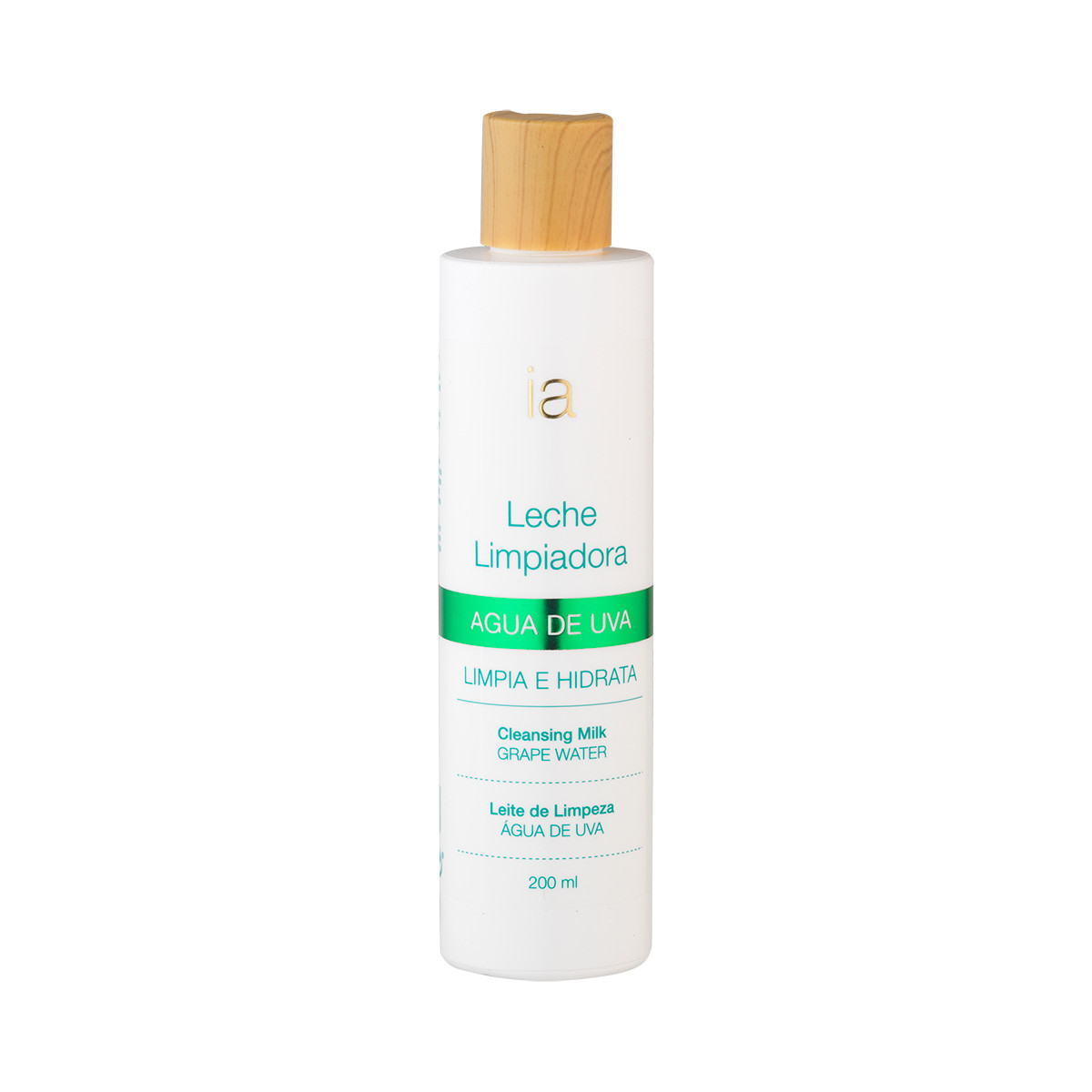 Imagen de Interapothek leche limpiadora agua de uva 200ml
