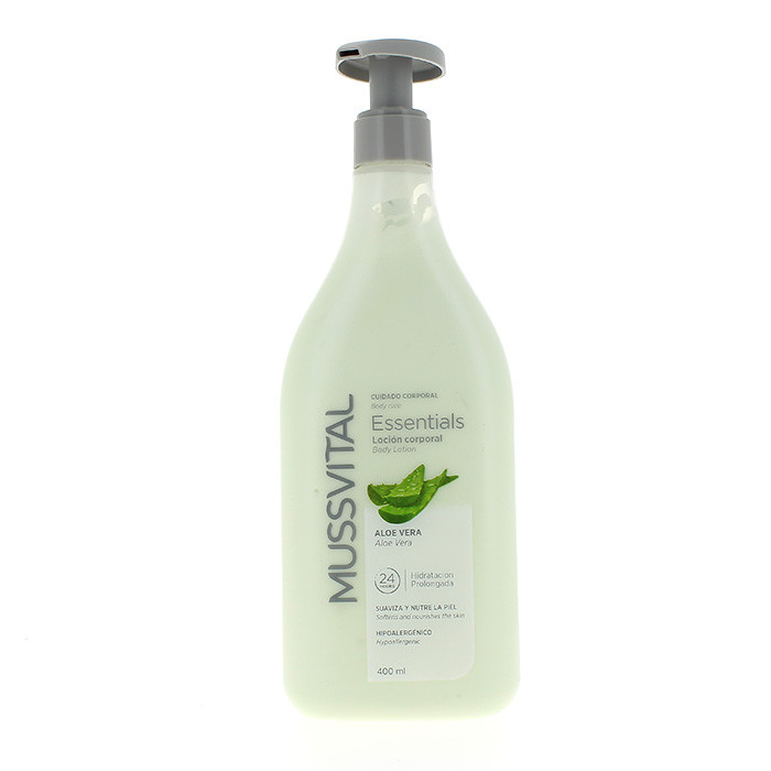 Imagen de Mussvital Essentials loción corporal aloe 400ml