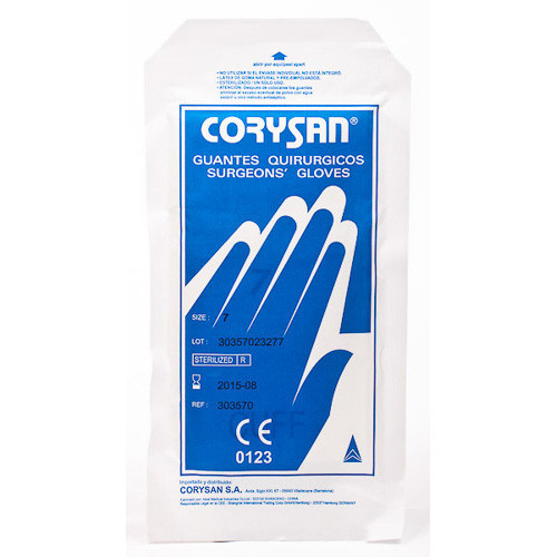 Imagen de GUANTES CORYSAN CIRUGIA ESTERIL N.7
