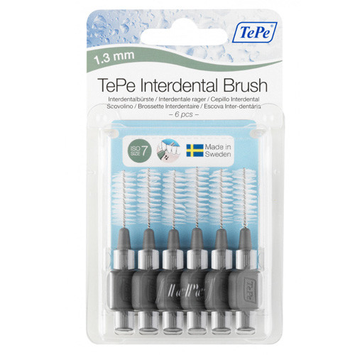 Imagen de TEPE INTERDENTAL 1,3 MM GRIS 6 UDS