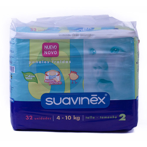 Imagen de Suavinex Pañal t.media 4-10 k. 30 unid.