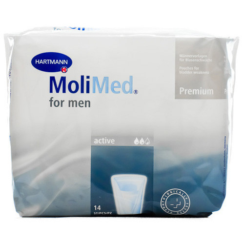 Imagen de Molicare Premium Men pad 2 gotas 14u