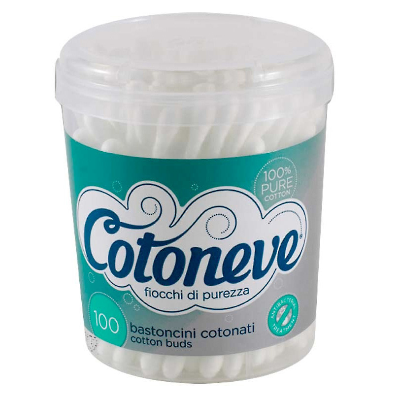 Imagen de Cotoneve bastoncillos oidos 100uds