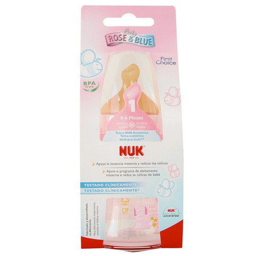 Imagen de Nuk Biberón PP rose 150ml