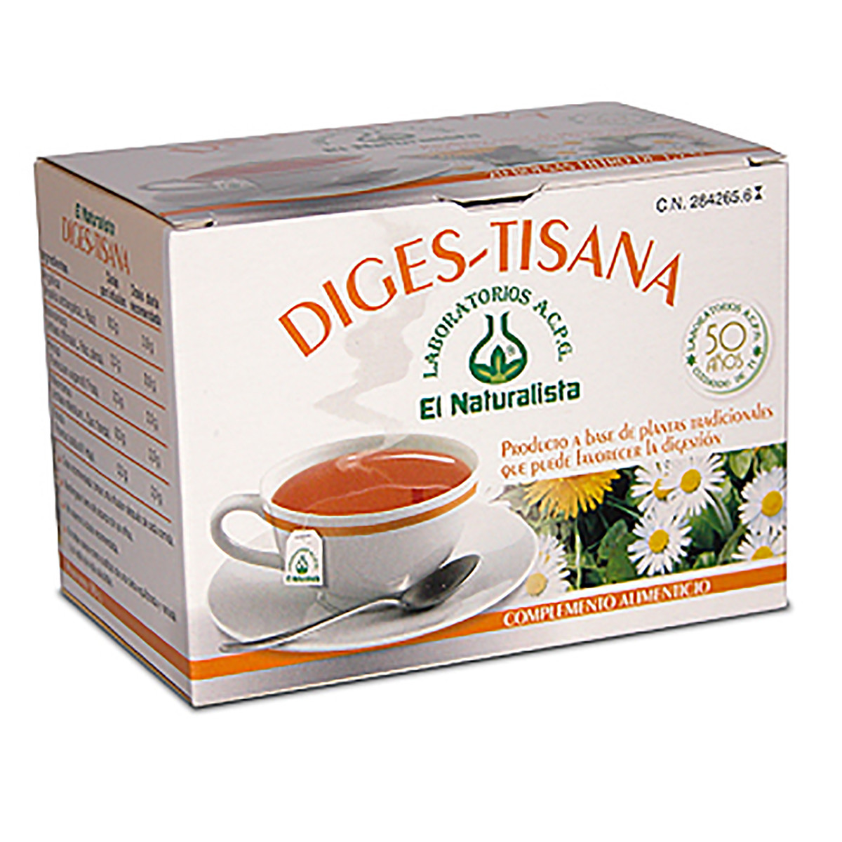 Imagen de EL NATURALISTA DIGEST TISANA 20 INFUSION