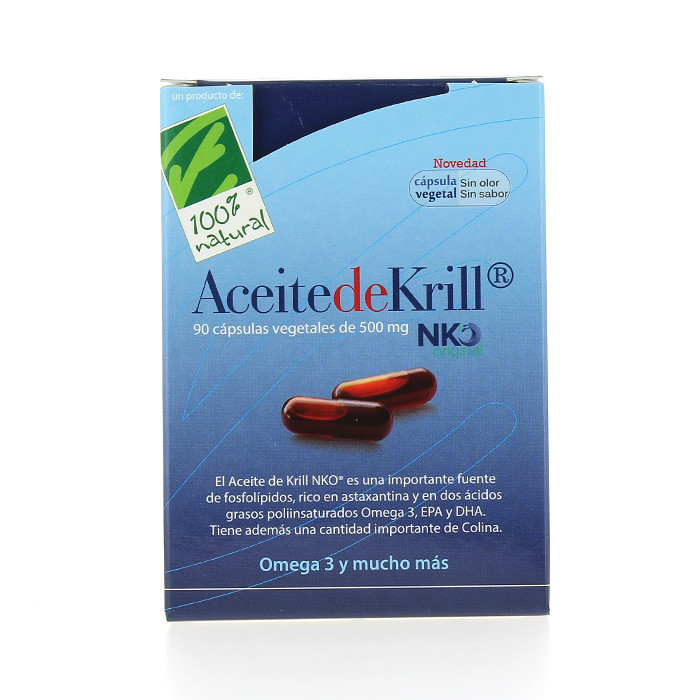 Imagen de 100% Natural Aceite krill 80 perlas