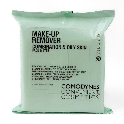 Imagen de Comodynes Make-up remover solución micelar pieles mixtas y grasas 20 toallitas