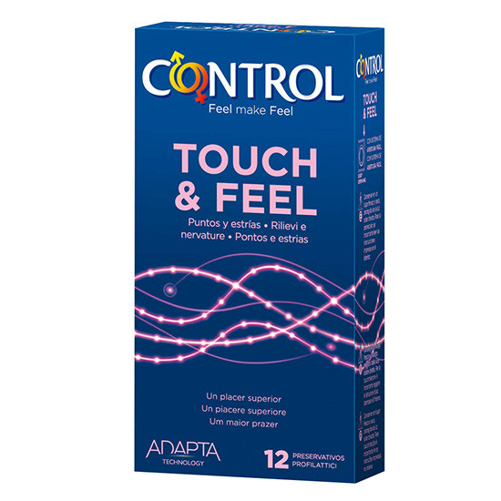 Imagen de Control preservativo touch & feel 12uds