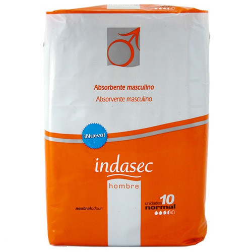 Imagen de Indasec hombre normal 10 uds