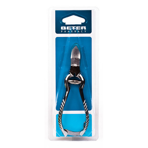 Imagen de ALICATE PEDICURO CROMADO MUELLE BETER