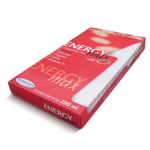 Imagen de ENERGY MAX 20 VIALES 10ML       HOMEOSOR