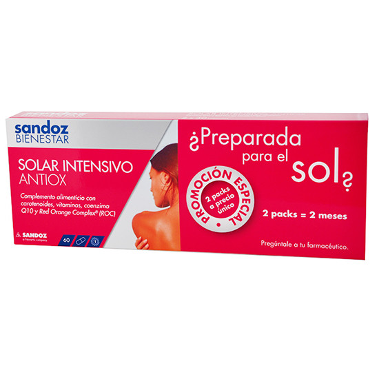 Imagen de Sandoz Bienestar Solar Pack 2u X 30 cápsulas