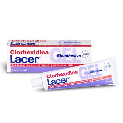 Imagen de Lacer Gel dentífrico bioadh. Clorhexidina 50ml