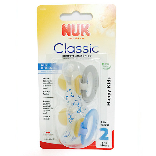 Imagen de Nuk Chupete látex talla 2 2u