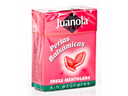 Juanola perlas de fresa mentolada 25 gr